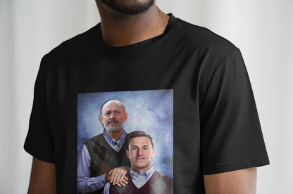 Nuno Espírito Santo & Chris Wood T Shirt | Nottingham Forest T Shirt | Nottingham Fan | Notts Forest Gift | Espírito Santo and Chris Wood