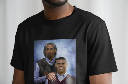 Ronaldinho & Ronaldo T Shirt | Brazil T Shirt | Ronaldo Brazil | Ronaldo Nazario T Shirt | Ronaldinho and R9 | Brazil Soccer, 2002 World Cup