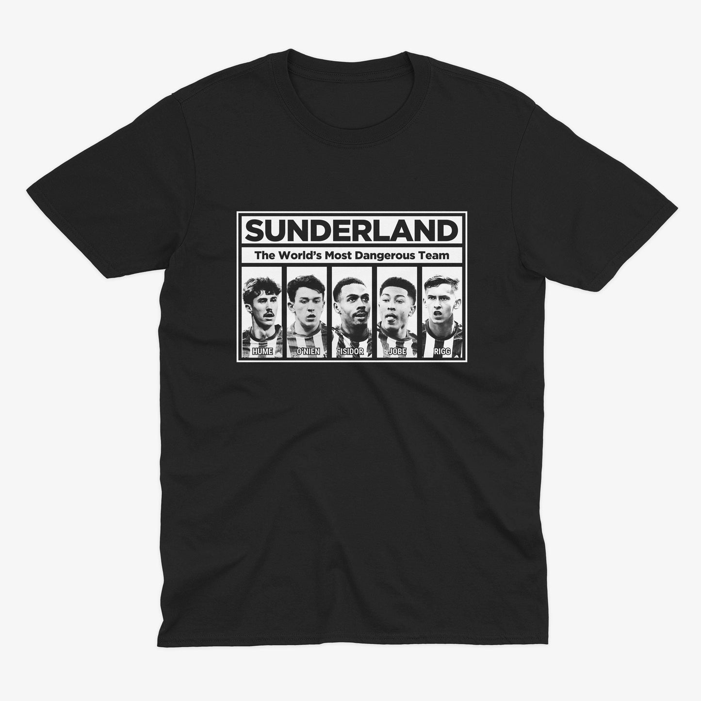 Iconic Sunderland NWA Style T Shirt | Sunderland T Shirt | Sunderland Gift | Sunderland Fan | SAFC Isidor Sunderland Shirt | Mackem
