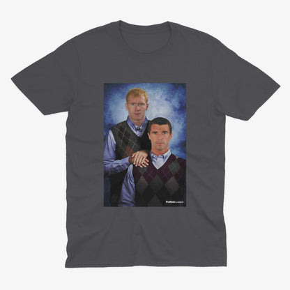 Paul Scholes & Roy Keane T Shirt | Manchester United T Shirt | Man U Fan | Man Utd Gift | MUFC | Man Utd Legends | Old Trafford
