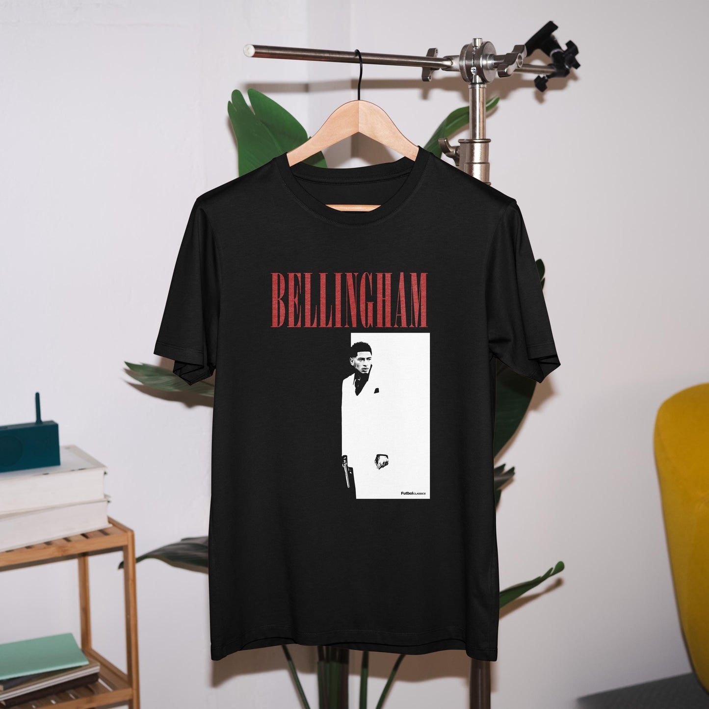 Jue Bellingham Scarface Style T Shirt | Real Madrid T Shirt | RMFC | Los Blancos | Bernabeu | Real Madrid Fan | Real Madrid Gift