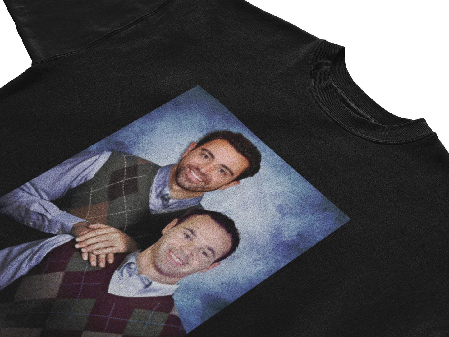 Xavi & Iniesta T Shirt | Barcelona Gift | Barcelona T Shirt | FCB | Barcelona Football Gift | Barcelona Fan