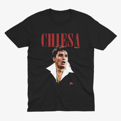 Federico Chiesa Scarface Style T Shirt | Liverpool T Shirt | LFC | Scouse T Shirt | Funny Football Tee | Liverpool Football | Liverpool Fan