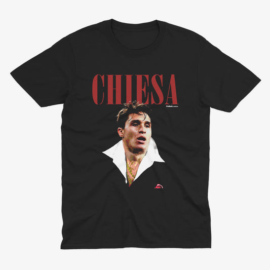 Federico Chiesa Scarface Style T Shirt | Liverpool T Shirt | LFC | Scouse T Shirt | Funny Football Tee | Liverpool Football | Liverpool Fan