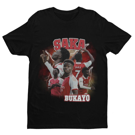 Bukayo Saka Homage | Arsenal T Shirt | AFC | Football | Soccer | Arsenal Fan | Arsenal Gift