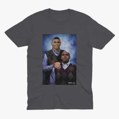 Ronaldo & Roberto Carlos T Shirt | Brazil T Shirt| Real Madrid T Shirt | Los Blancos | Brazil Gift