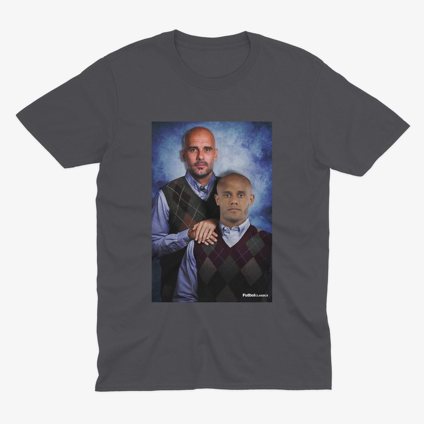 Pep Guardiola & Vincent Kompany T Shirt | Man City T Shirt | MCFC | Manchester City Gift | Pep Guardiola Man City | Kompany Man City