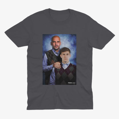 Pep Guardiola & John Stones T Shirt | Man City Gift | Man City T Shirt | MCFC | Manchester City Gift | Pep Guardiola Man City