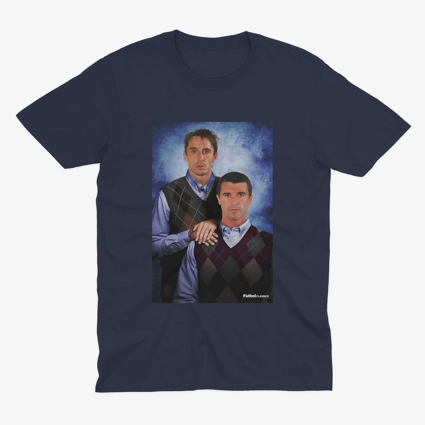 Gary Neville & Roy Keane T Shirt | Man UTD Gift | Man UTD T Shirt | MUFC | Manchester United Gift | Neville and Keane