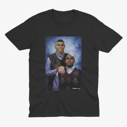 Ronaldo & Roberto Carlos T Shirt | Brazil T Shirt| Real Madrid T Shirt | Los Blancos | Brazil Gift