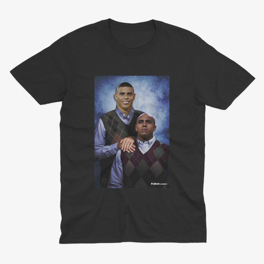 Ronaldo & Roberto Carlos T Shirt | Brazil T Shirt| Real Madrid T Shirt | Los Blancos | Brazil Gift