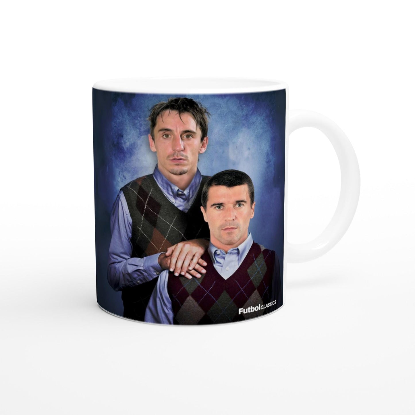 Gary Neville & Roy Keane Mug | Manchester United Inspired | Man United | Keane and Neville | Football Mug | Soccer Mug | Football Gift