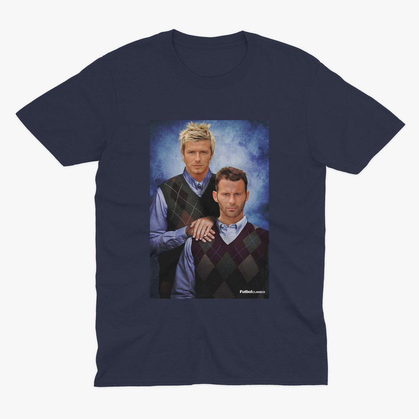 David Beckham & Ryan Giggs T Shirt | Man UTD Gift | Man UTD T Shirt | MUFC | Manchester United Gift