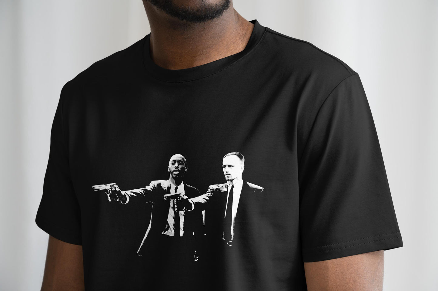 Yoane Wissa & Mikkel Damsgaard Pulp Fiction Style T Shirt | Brentford England T Shirt | Brentford Fan | Brentford Shirt | Funny Brentford