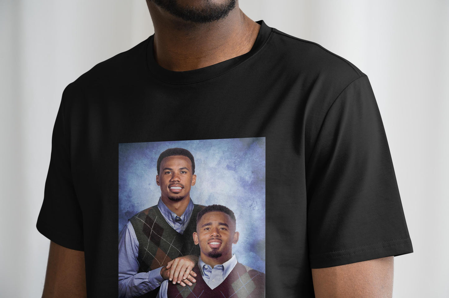 Gabriel Magalhães & Gabriel Jesus T Shirt | Arsenal Gift | Arsenal T Shirt | Arsenal Fan | Arsenal Gift | Arsenal FC | Gabriel Arsenal Shirt