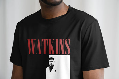 Ollie Watkins Scarface Style T Shirt | Aston Villa T Shirt | AVFC | Aston Villa Shirt | Villa Park | Aston Villa Fan | Aston Villa Gift