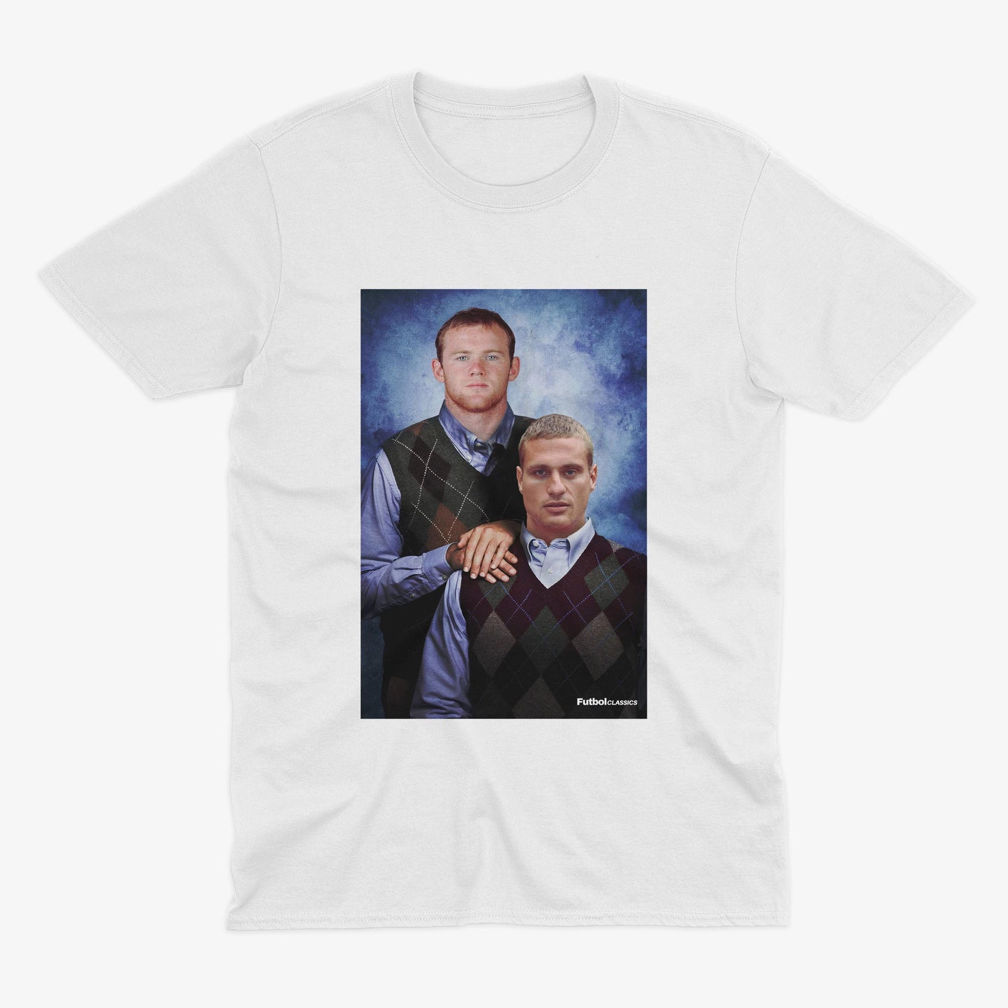 Wayne Rooney & Namanja Vidic T Shirt | Manchester United T Shirt | Man UTD Fan | Man United Gift | Ferguson and Rooney