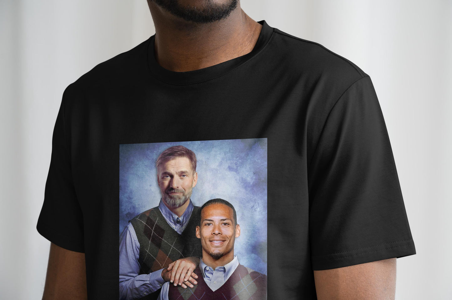 Jurgen Klopp & Virgil Van Dijk T Shirt | Liverpool T Shirt | Liverpool Fan | Liverpool Gift | Scouser | Anfield | Liverpool Shirt
