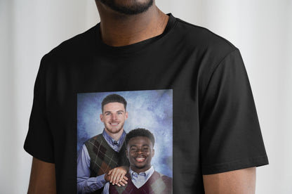 Declan Rice & Bukayo Saka T Shirt | Arsenal England T Shirt | Arsenal Fan | Arsenal Gift | Arsenal T Shirt | Arsenal Shirt | Arsenal Tee