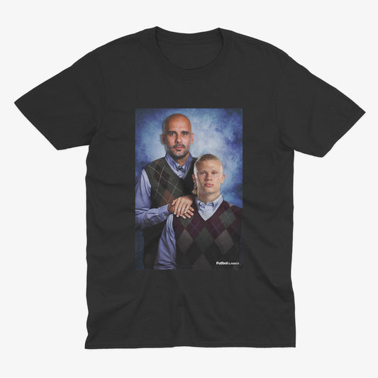 Pep Guardiola & Erling Haaland T Shirt | Man City Gift | Man City T Shirt | MCFC | Manchester City Gift