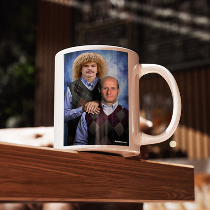 Carlos Valderrama & Attilio Lombardo football mug Football gift