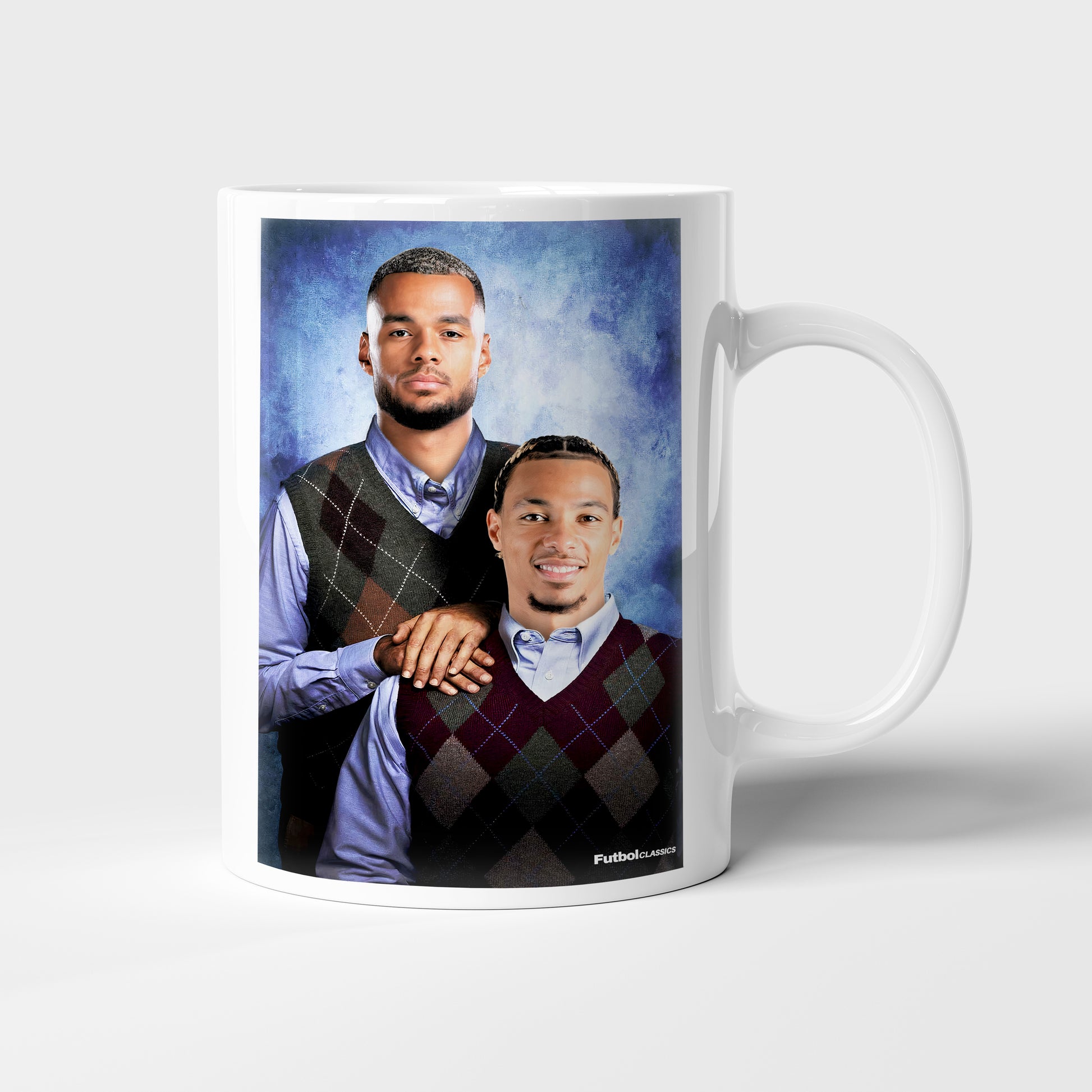 Cody Gakpo & Hugo Ekitike football mug Liverpool gift
