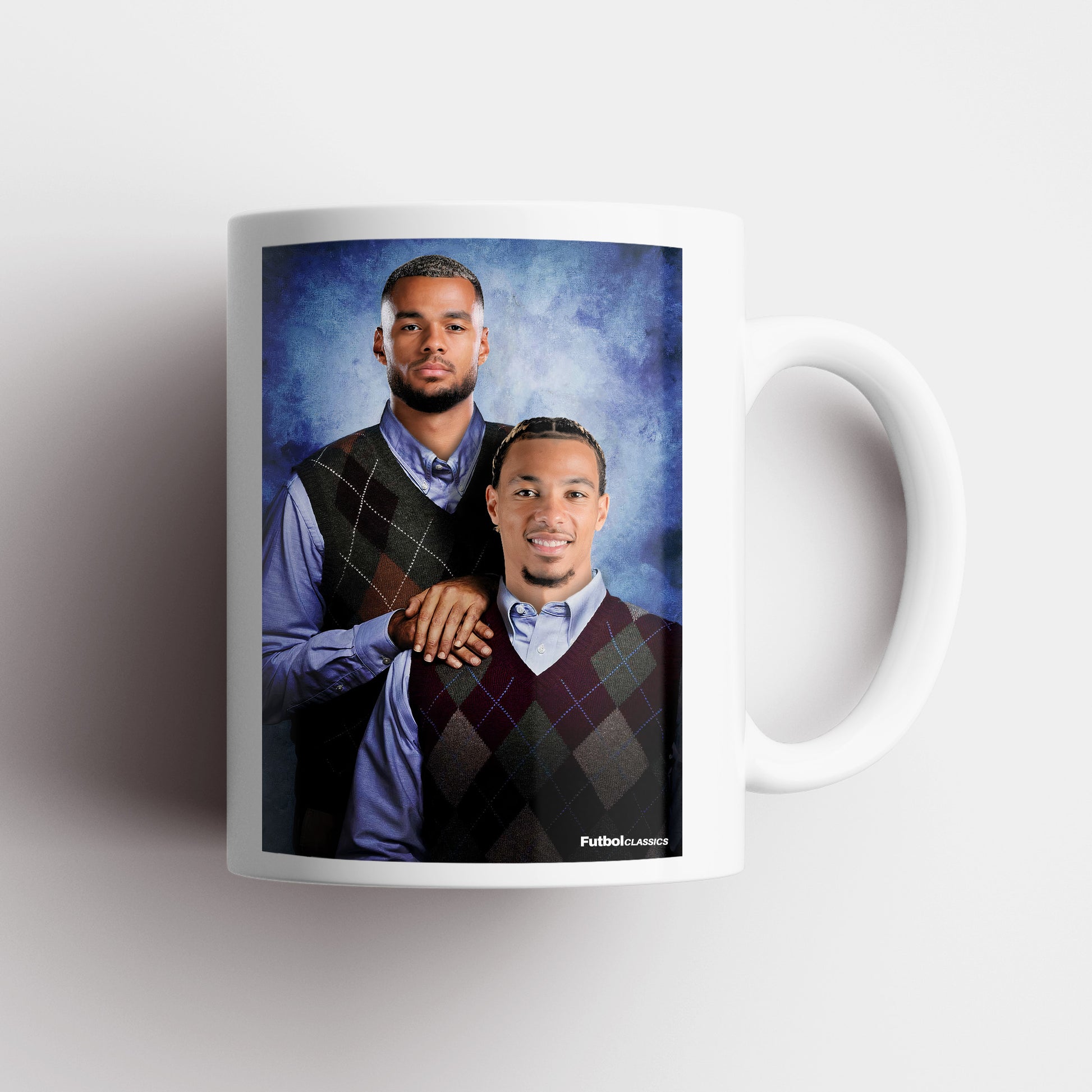 Cody Gakpo & Hugo Ekitike football mug Liverpool gift