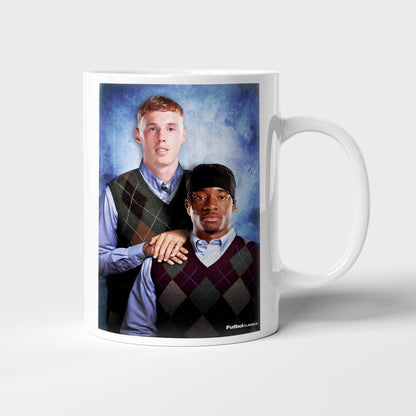 Cole Palmer & Noni Madueke football mug Chelsea gift