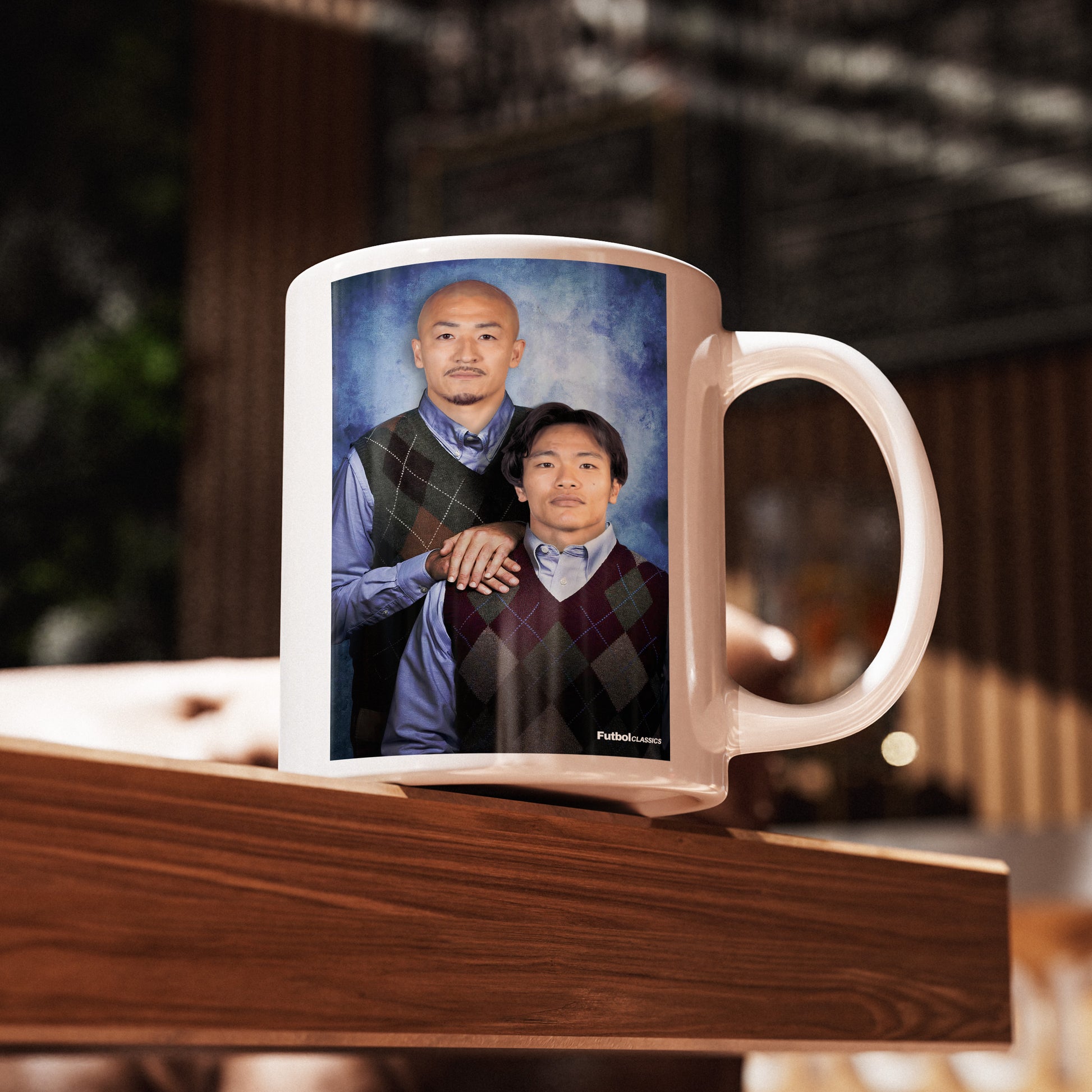 Daizen Maeda & Reo Hatate football mug Celtic gift