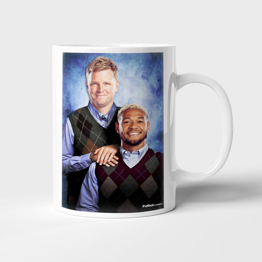 Eddie Howe & Joelinton football mug Newcastle United gift