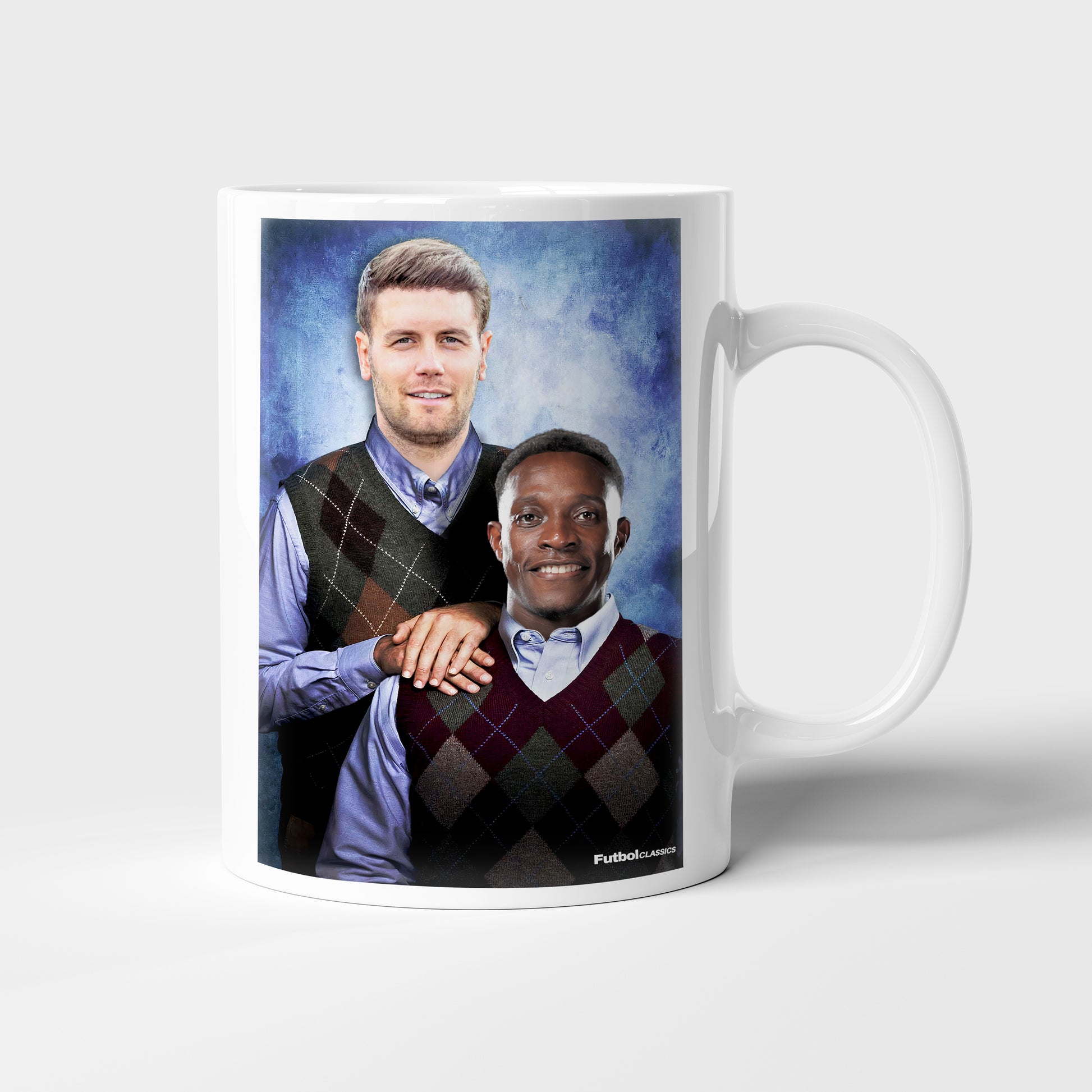 Fabian Hürzeler & Danny Welbeck football mug Brighton gift