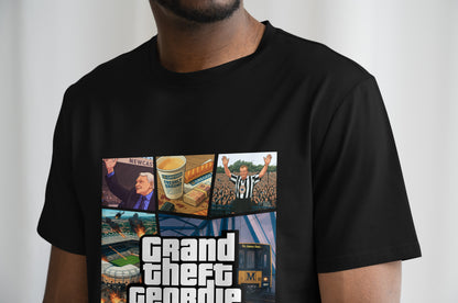 Grand Theft Geordie T Shirt | Newcastle T Shirt | Geordie T Shirt | Newcastle United