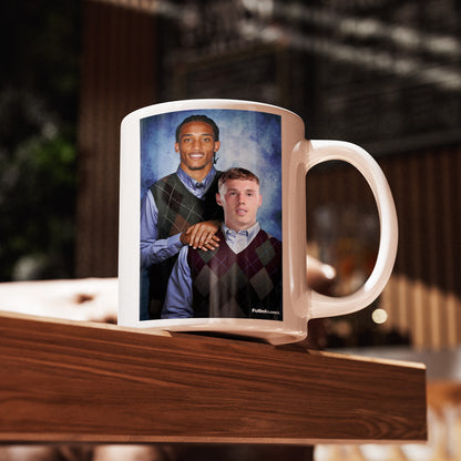 Joao Pedro & Cole Palmer football mug Chelsea gift