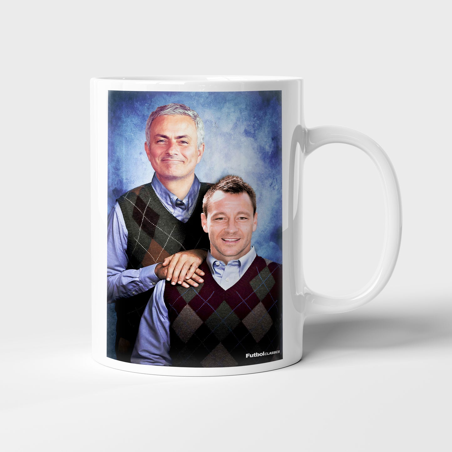 Jose Mourinho & John Terry football mug Chelsea gift