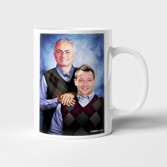 Jose Mourinho & John Terry football mug Chelsea gift