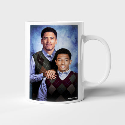 Jude Bellingham & Jobe Bellingham football mug Real Madrid gift