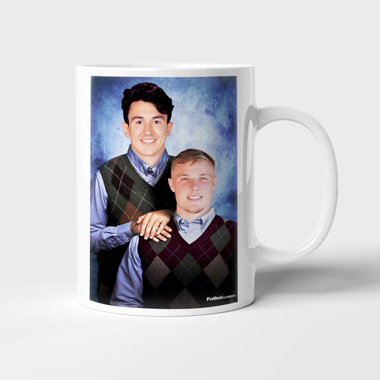 Luke Onien & Dan Ballard football mug Sunderland gift