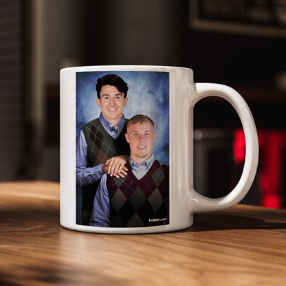 Luke Onien & Dan Ballard football mug Sunderland gift
