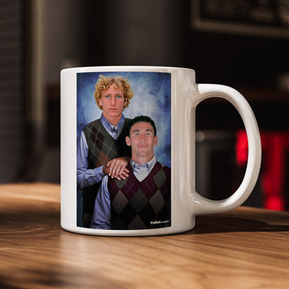 Ray Parlour & Martin Keown football mug Arsenal gift