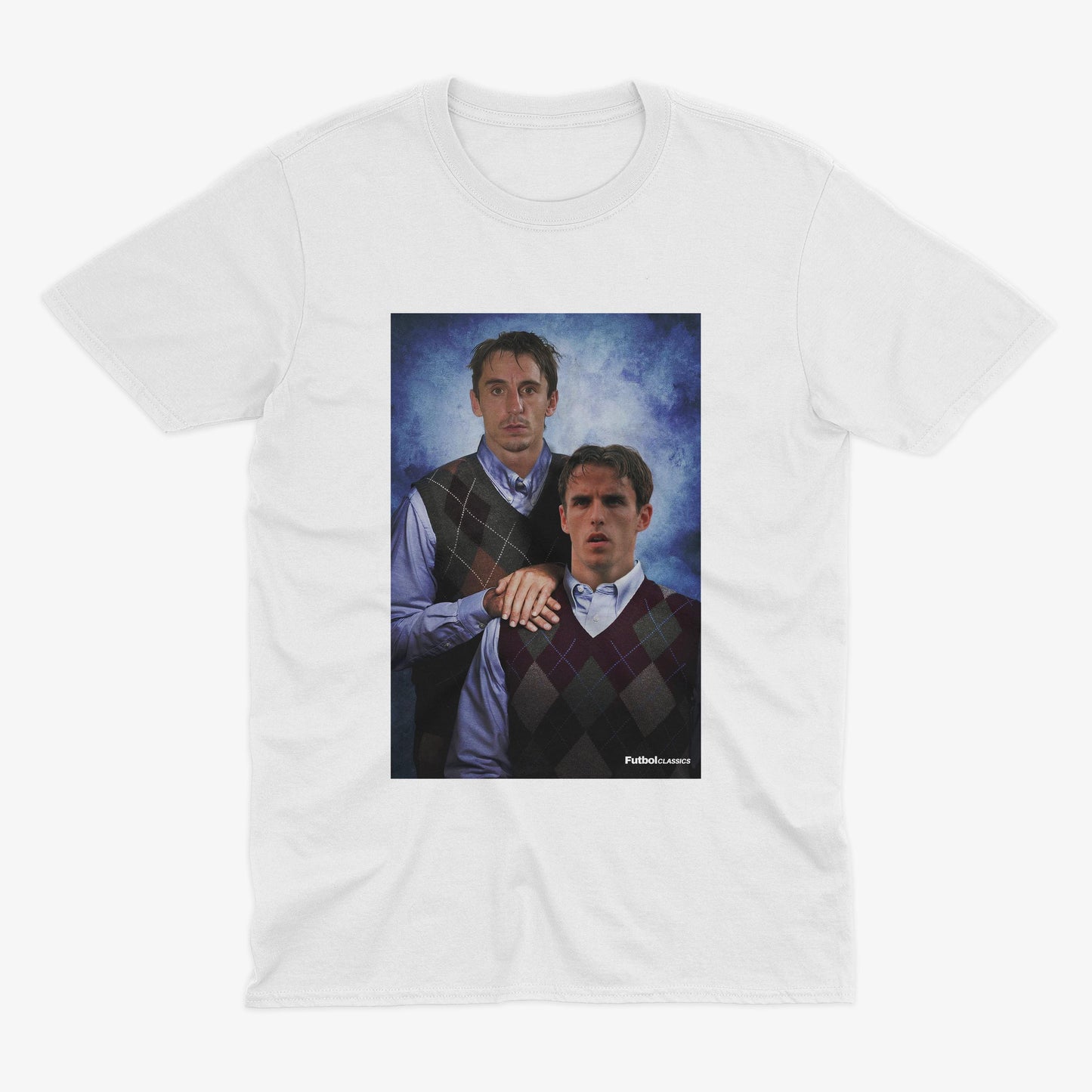 Gary Neville & Phil Neville T Shirt | Man UTD Gift | Man UTD T Shirt | MUFC | Manchester United Gift