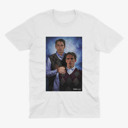 Gary Neville & Phil Neville T Shirt | Man UTD Gift | Man UTD T Shirt | MUFC | Manchester United Gift