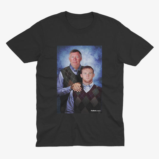 Alex Ferguson & Wayne Rooney T Shirt | Manchester United T Shirt | Man UTD Fan | Man United Gift | Ferguson and Rooney