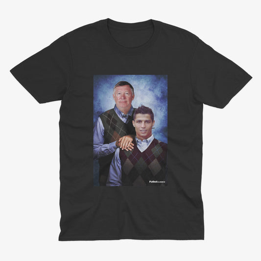 Alex Ferguson  & Cristiano Ronaldo T Shirt | Manchester United T Shirt | Man UTD Fan | Man United Gift | Ferguson and Ronaldo