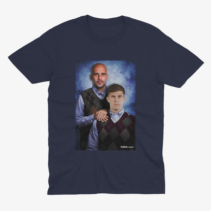 Pep Guardiola & John Stones T Shirt | Man City Gift | Man City T Shirt | MCFC | Manchester City Gift | Pep Guardiola Man City