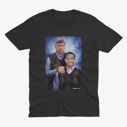 1999 Arsene Wenger & Thierry Henry T Shirt | Arsenal T Shirt | Arsenal Fan | Arsenal Gift | Wenger and Henry