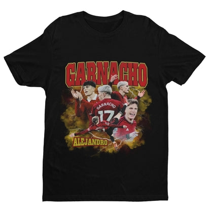 Alejandro Garnacho Homage | Manchester United T Shirt | MUFC | Football | Soccer | Man Utd Fan | Manchester United Gift