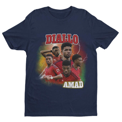 Amad Diallo Homage | Manchester United T Shirt | MUFC | Football | Soccer | Man Utd Fan | Manchester United Gift