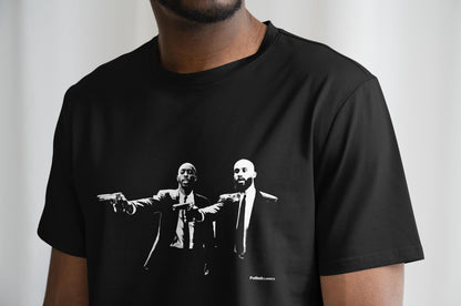 Bryan Mbeumo & Yoane Wissa Pulp Fiction Style T Shirt | Brentford England T Shirt | Brentford Fan | Brentford Shirt | Funny Brentford Tee