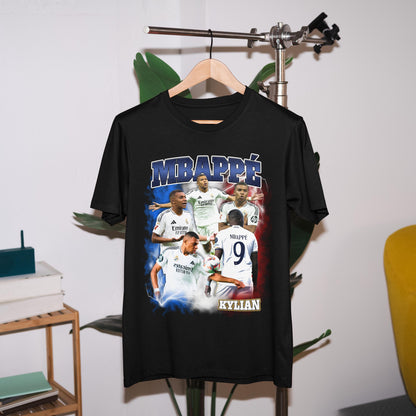 Kylian Mbappe Homage | Real Madrid T Shirt | RMFC | Football | Soccer | Madrid Fan | Real Madrid Gift | France Football | Mbappe T Shirt