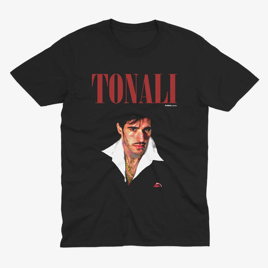 Sandro Tonali Scarface Style T Shirt | Newcastle T Shirt | Nufc | Geordie T Shirt | Funny Football Tee | Newcastle United | Newcastle Fan